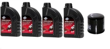 4 LITERS MOTORCYCLE RACING OIL SILKOLENE PRO 4 15W-50 100% SYNTHETIC + DUCATI FILTER