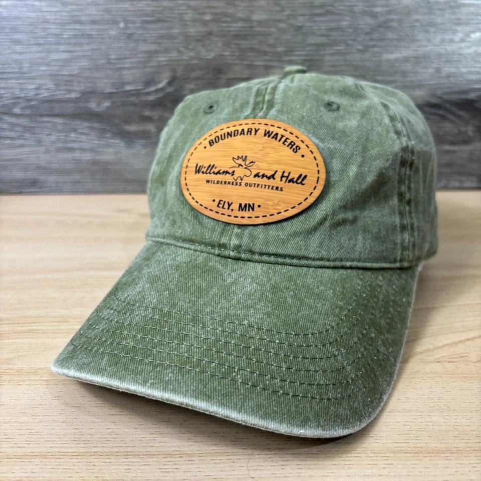 Williams and Hall 帽子带背绿色 Ely 边界水域可调节 — 第 3/4 张图片