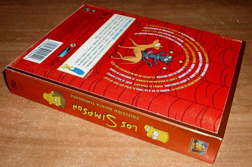 LOS SIMPSON 5ª TEMPORADA COMPLETA 4 DVD 22 EPISODIOS SOLO DESPRECINTADO R2 - Imagen 4 de 6