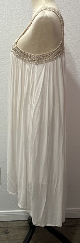 Chelsea & Violet Women's Off White Maxi Dress Sz Medium NWT - Picture 3 of 10