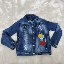 Mario Morato Denim Jacket Women’s Medium Blue Skinny Fit
