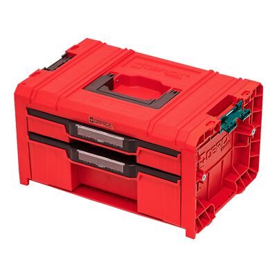 Qbrick System PRO Drawer 2 Toolbox 2.0 Expert RED ULTRA HD 45 x 31 x 24 cm 14 l