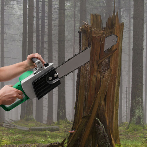 1300W Portable Corded Electric Chainsaw Wood Chain Saw With 1.5m Power Cord