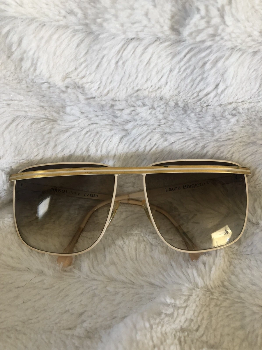 Laura Biagiotti - OXSOL V34 114 Vintage 80s Sunglasses – Ed & Sarna Vintage  Eyewear