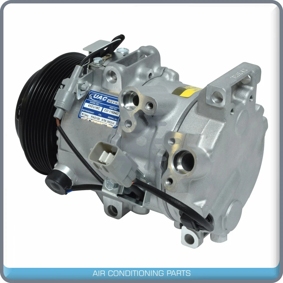 New A/C Compressor for 07-11 Lexus GS350/06-15 IS250/IS350 V6 2.5L/3.5L - Image 4 of 4