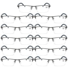 11PK Men Blue Light Blocker Reading Glasses Anti Blue Light Spring Hinge Readers