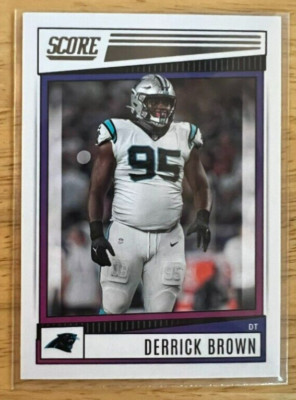 Derrick Brown 2022 Panini Score # 50