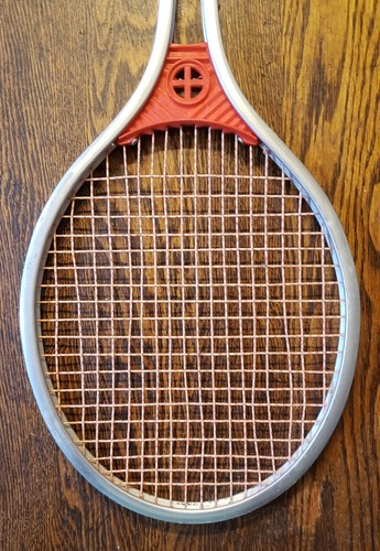 Head? 4 1/4 Aluminum Metal Vintage Tennis Racket vintage - Picture 6 of 9