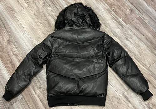JORDAN CRAIG THRILLER PUFFER JACKET (BLACK) - Picture 2 of 4