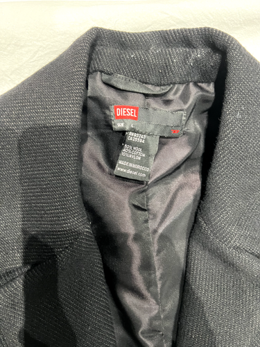 Preowned $1100 Diesel Mens winter coat Size L - Picture 2 of 11