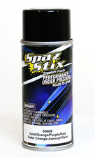 Spaz Stix 5609 Color Changing Paint Gold Orange Purple Red 3.5oz Spray