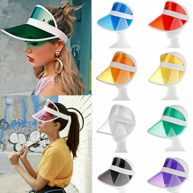 sun visor hat with elastic band