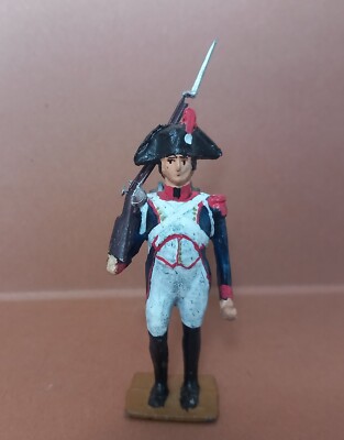 Soldat de plomb genre Vertunni - Second empire - Infanterie 1858