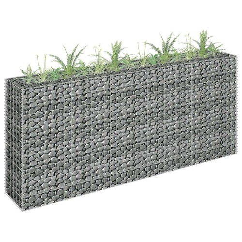 Gabion Raised Bed Basket Planter Outdoor Planter Pot Vegetable Flower Box - Picture 83 of 150
