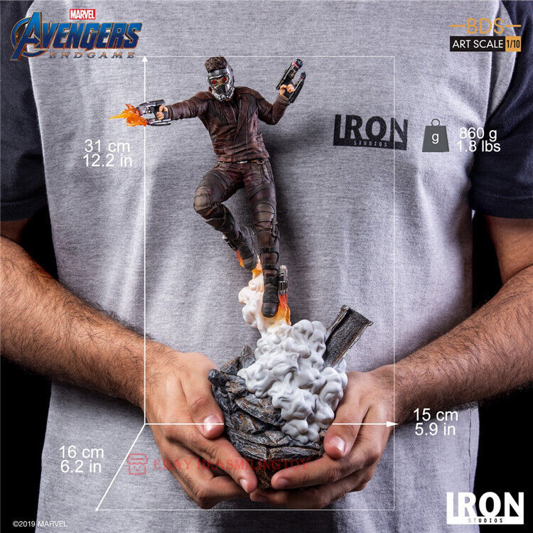 Iron Studios 1/10 Art Scale Statue Avengers Endgame Star-Lord *Exclusive