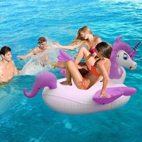 Giant Unicorn Pool Floatinflatable Outdoor Swimming Pool Float Raft Lounger C... on sale Giant Unicorn Pool Floatinflatable Outdoor Swimming Pool Float Raft Lounger C... on sale