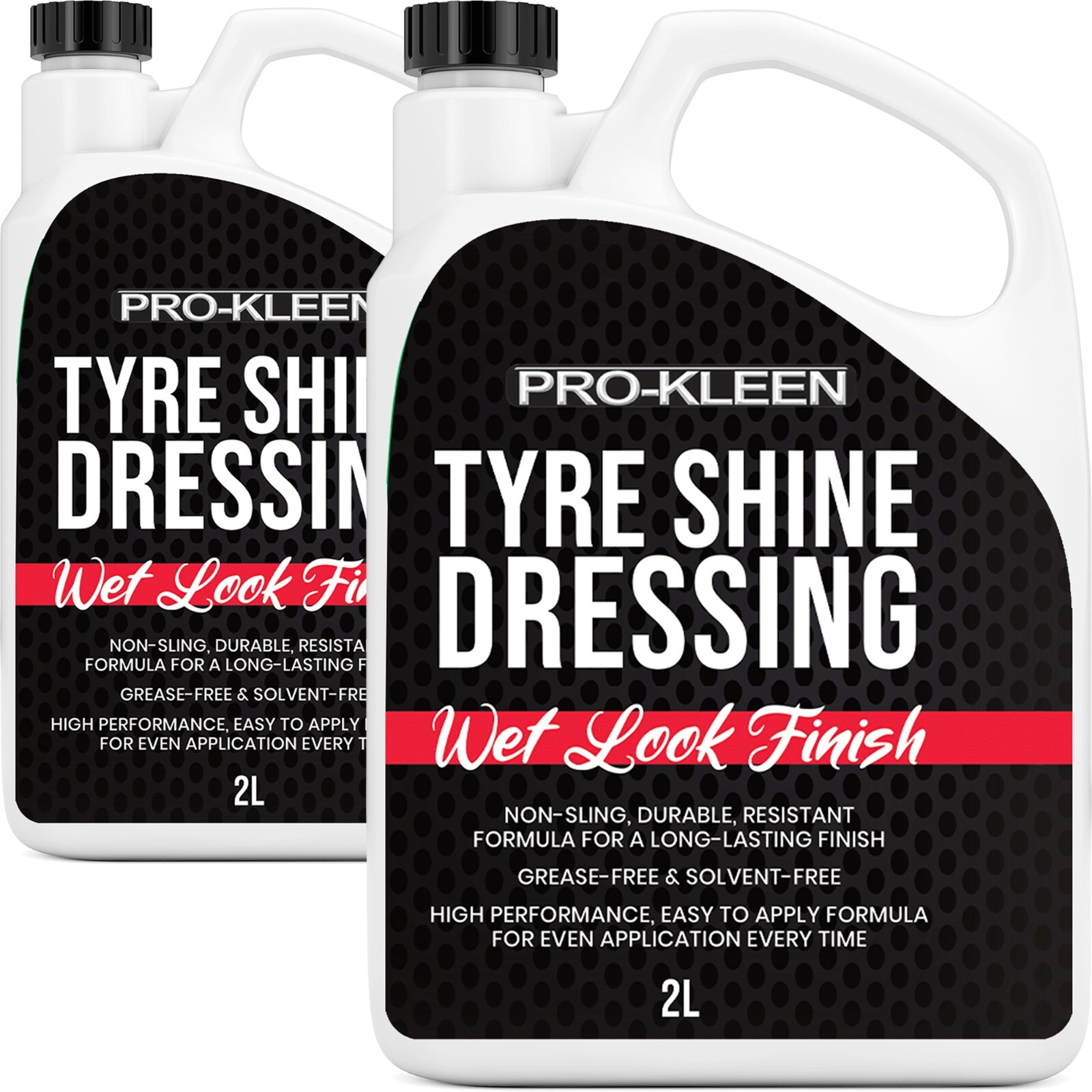 Pro-Kleen (2 X 2L) Tyre Shine Dressing Wet Look Finish - Image 3