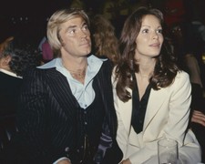 Jaclyn Smith Dennis Cole candid 16x20 Canvas Giclee