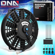 9 12v Volt Electric Slim Pushpull Engine Coolingradiator Fanmounting Kit