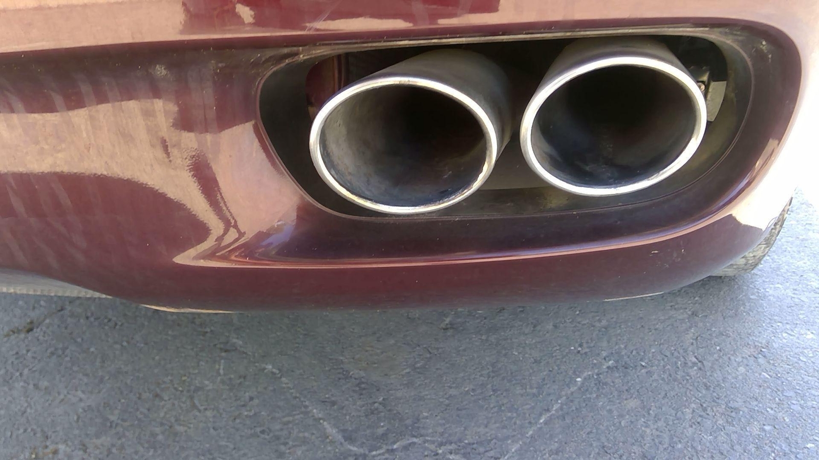 08 MASERATI Left Right Rear Muffler