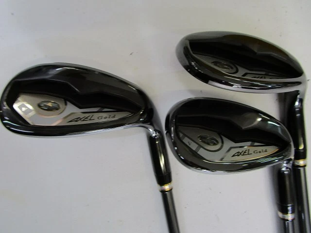 Used Tsuruya irons 3 set (#A,AS,S) AXEL GOLD PREMIUM V (2022) irons