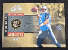 STEVE McNAIR Titans 2005 Absolute Memorabilia Canton Absolutes #186/250
