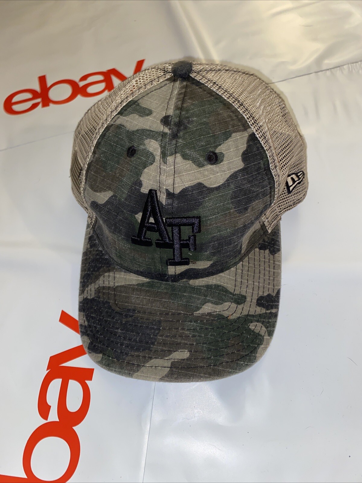 US AIR FORCE New Era Baseball camo mesh snapback