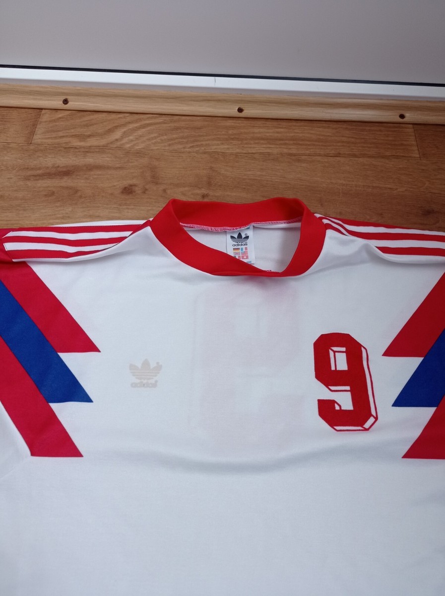 70s adidas Football Shirt - スロベニア製 ADIDAS 70s 80s FOOTBALL SHIRT SOCCER JERSEY sz XL MENS #9 | eBay