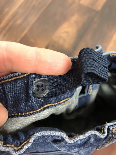 BabyGap boys blue jeans sz 5 years straight small hole in knee Kk5 - Picture 7 of 9