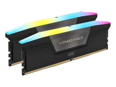 CORSAIR Vengeance RGB 16GB (2 x 8GB) 288-Pin PC RAM DDR5 5200 (PC5