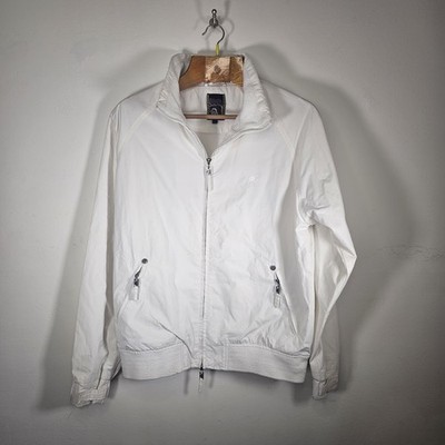 Vintage mechanische orange Jacke ''Timeless Legend 1971'' - weiß - Größe L