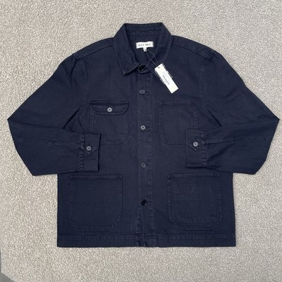 $195 Alex Mill Work Jacket Garment Dyed Chore Coat  W/ Tags XL