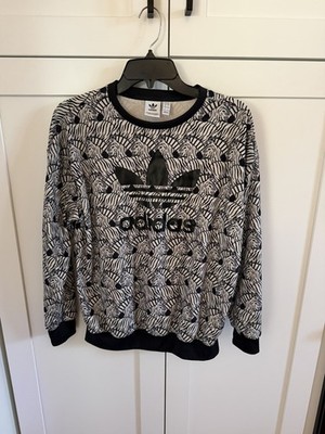 Adidas Zebra Long Sleeve Sweater Kids Junior