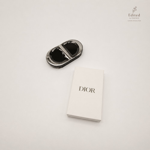 Dior New CD Logo Makeup Mirror with Phone Holder Stand Dual Mirror New In Box