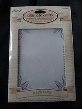 Ultimate Crafts Universal Embossing Folder 5x7 Inch Classy Frame