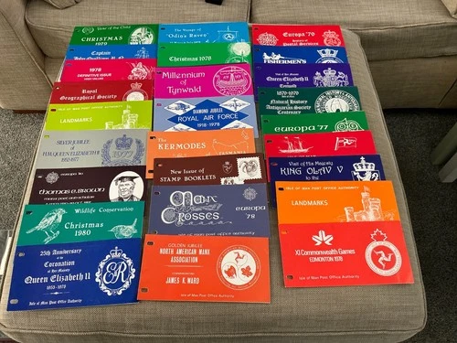 Isle Of Man First Day Covers Together With Stamp Presentation Packs