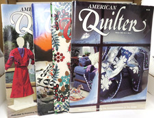 Quilting Magazines Lot of 4 American Quilter Vintage 80s 90s
