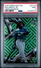 2016 Topps High Tek Ken Griffey Jr Green Rainbow /99 PSA 9 #HT-KG