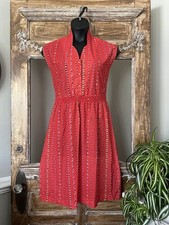 Vintage Cofa’s Closet Floral Cottagecore Dress Petite Medium Sweatheart Sundress
