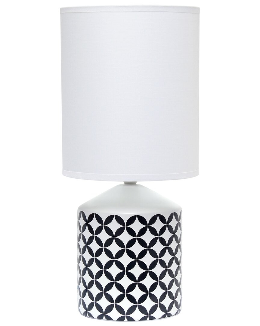 Настольная лампа Lalia Home Fresh Prints белого цвета 5190₽