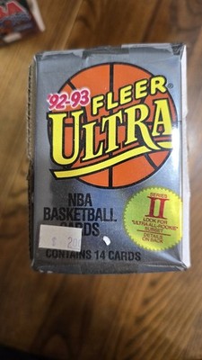 1992-93 Fleer Ultra Basketball Series 2 Sealed Pack Sealed SHAQ RC Jordan   VTG