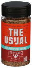 FIRE AND SMOKE SEASONING THE USUAL 5.6 OZ