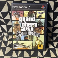 Grand Theft Auto: San Andreas (Sony PlayStation 2) PS2 Complete w/ Map & Manual