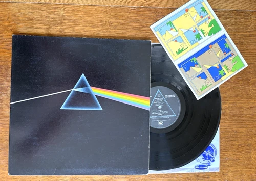 First Press Dark Side of the Moon Pink Floyd record LP vinyl Play Tests NM