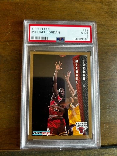 1992 Fleer Michael Jordan #32 PSA 9