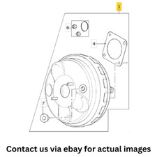 2018 Jaguar F-Pace Bremskraftverstärker gebraucht OEM T4A14558