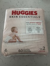 Huggies Skin Essentials Luxury Diapers - Size 2 - 60ct