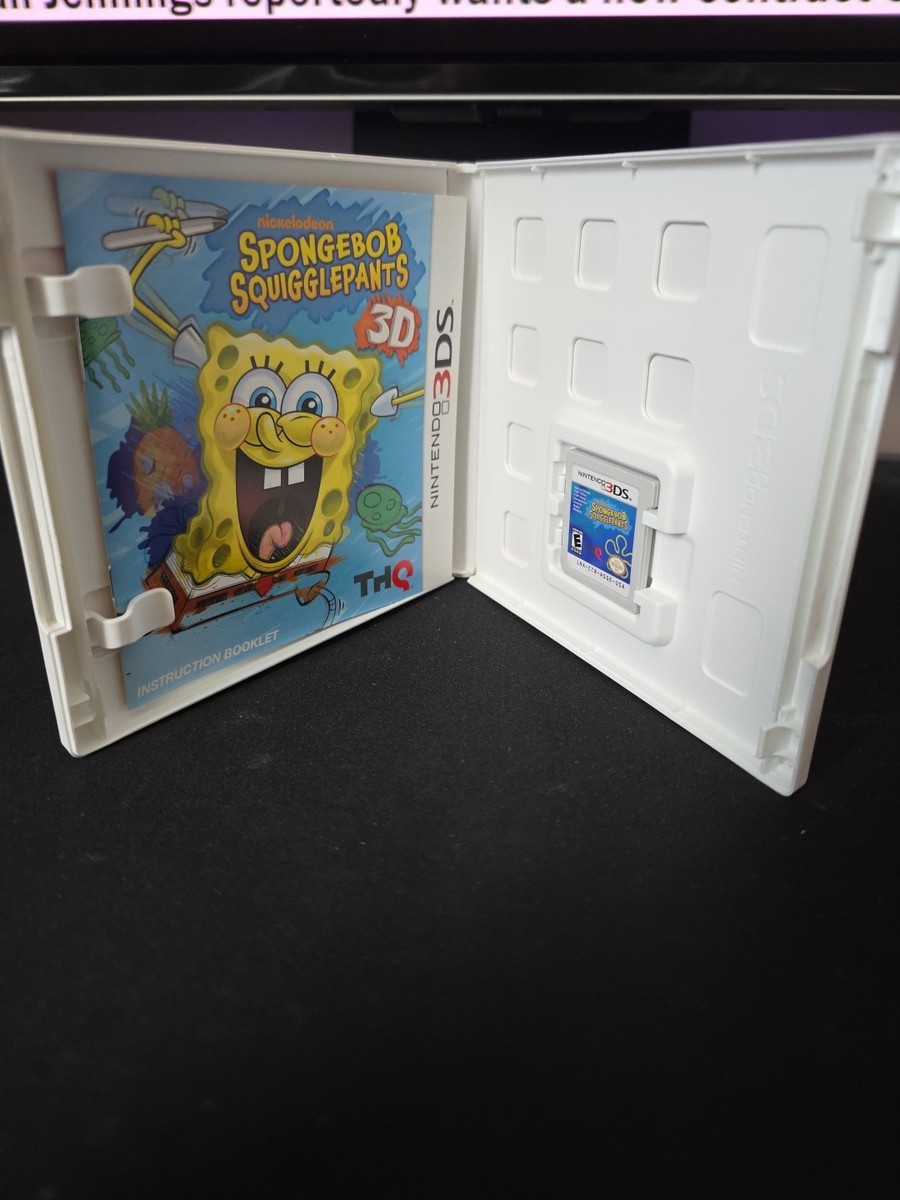 ニンテンドー3DS/2DS SpongeBob SquigglePants 3D THQ SpongeBob SquigglePants 3D | Nintendo 3DS | 2011