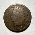 1886 Indian Head Small Cent Bronze BN Business Strike Philadelphia KM#90 L3