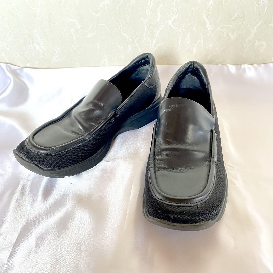 Gucci Loafers Shoes Black Leather Size 36 US About6 Women